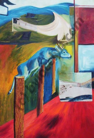 Road #28 (Blue Deer)